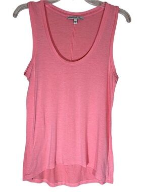 Express One Eleven flowy high low pink tank top women’s small